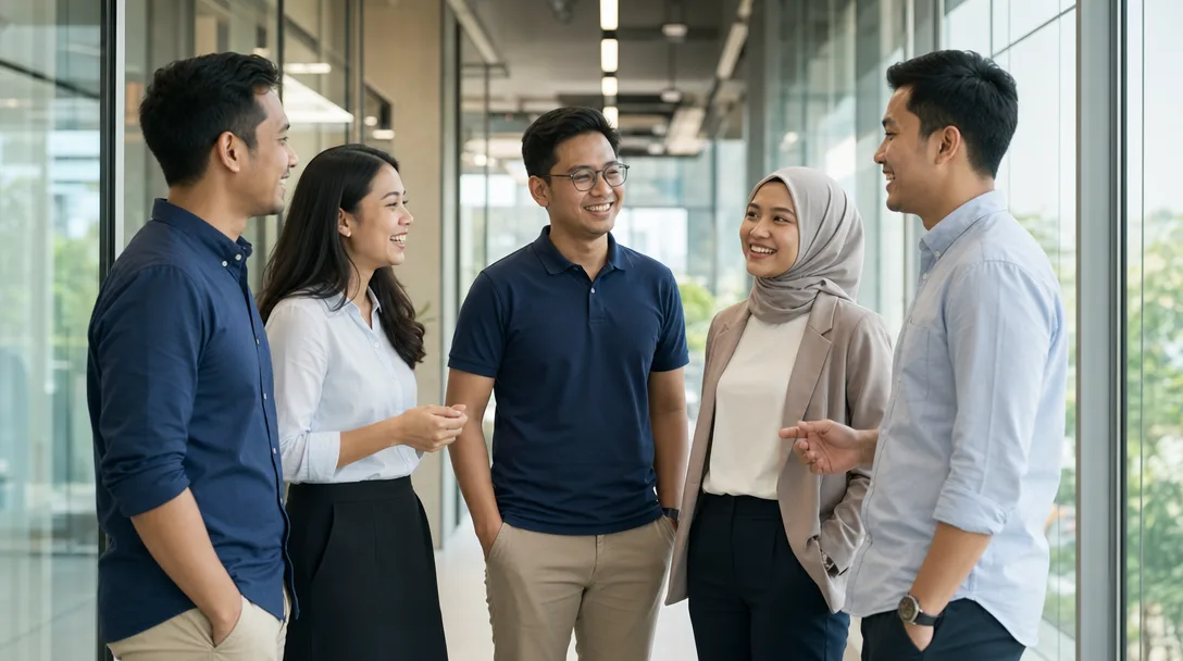 Tim teknis PT Mino Sarana Teknologi